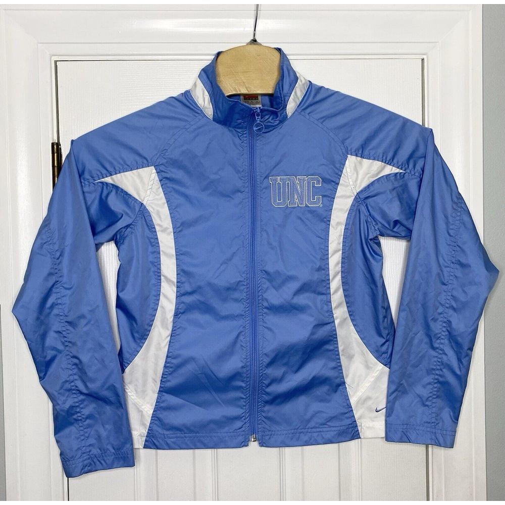 Nike Team Women's North Carolina‎ Tar Heels Embroidered Jacket Blue Medium